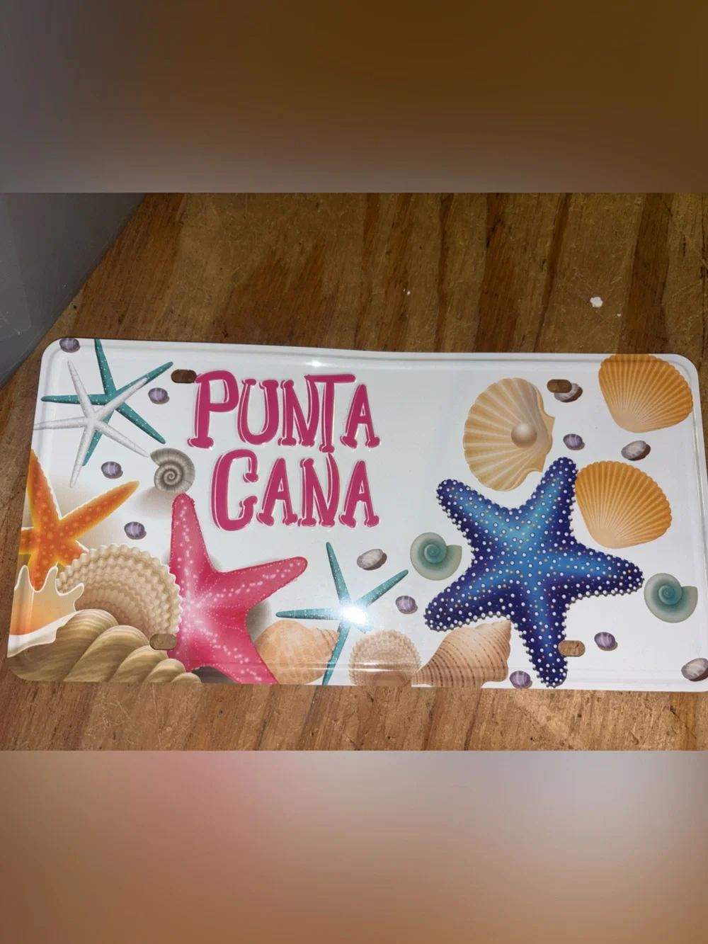 Cute colorful Punta Cana hangup sign for your house, backyard or office